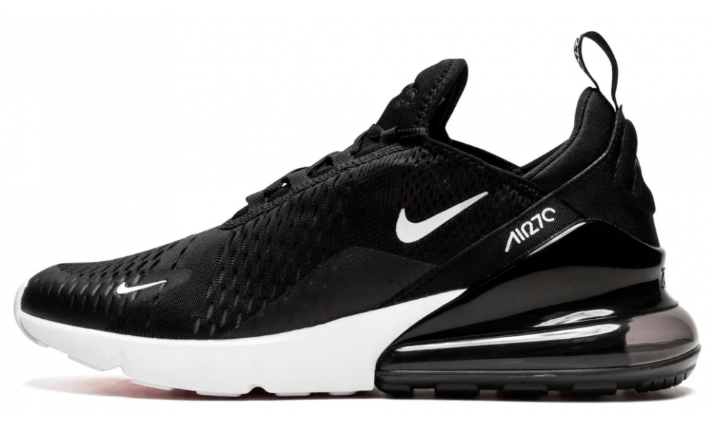 Nike air max 270 white and black sale